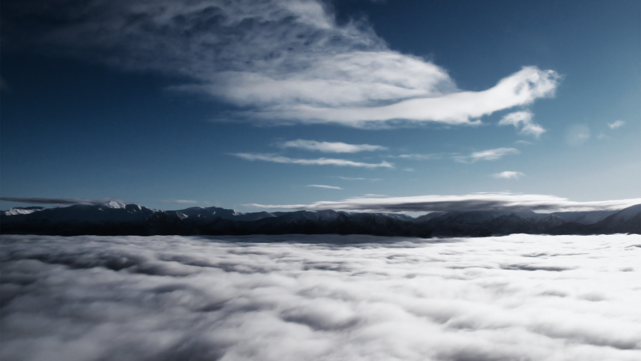 Небо и горы