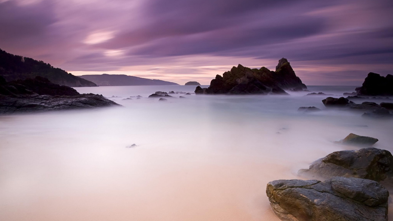 Туман на берегу