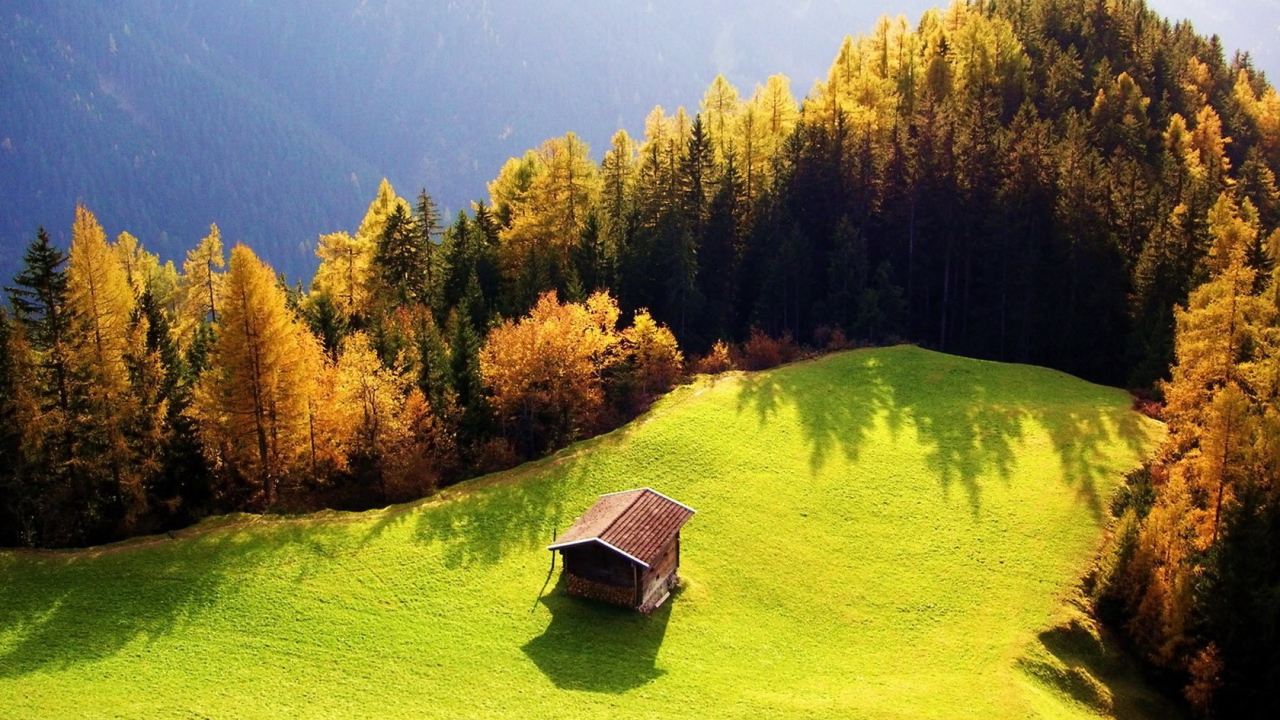 Сарай на горе