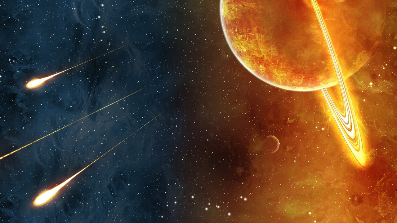 Кометы и планета