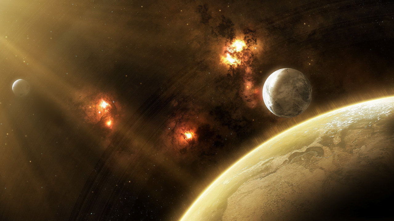 Планета и ее спутник