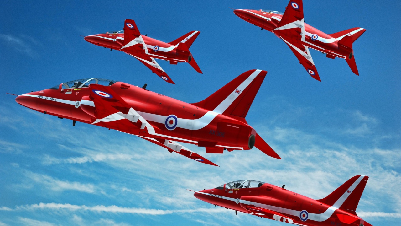 Красные самолеты