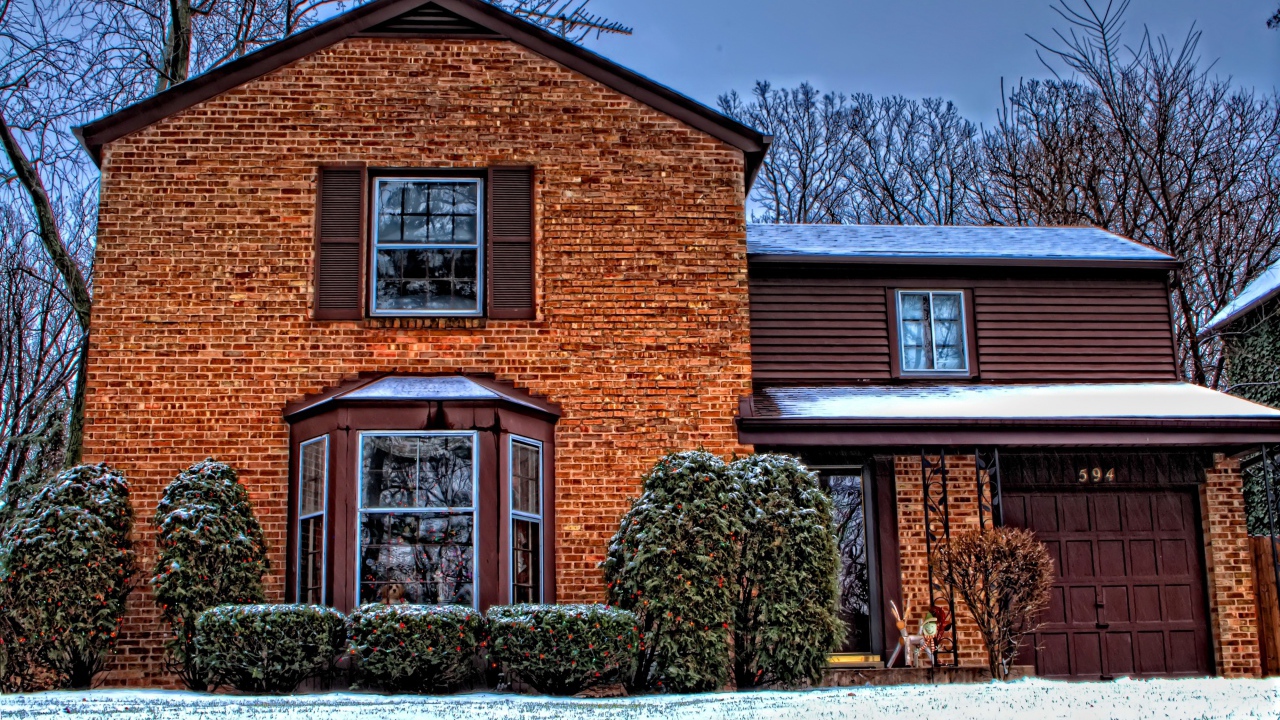 Дом на Рождество