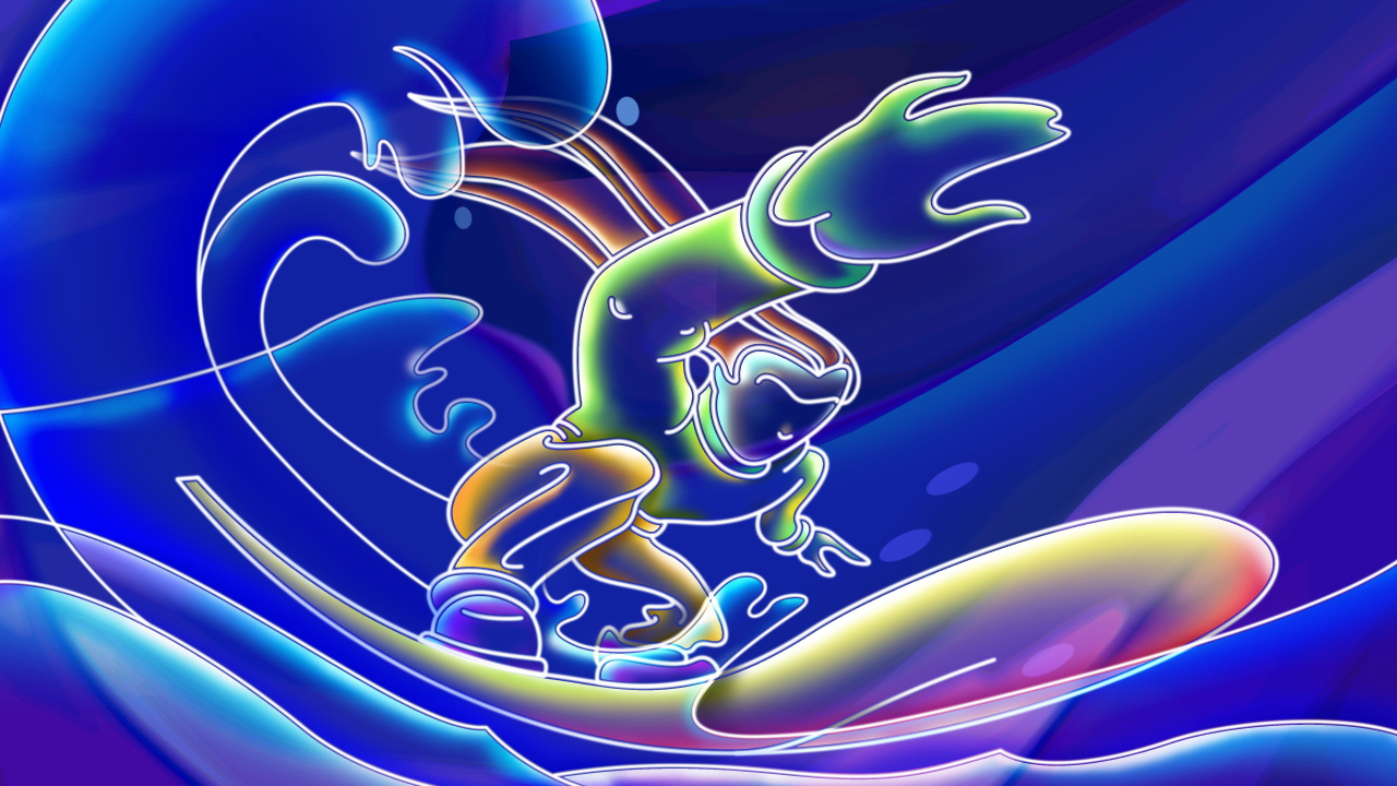 На гребне волны