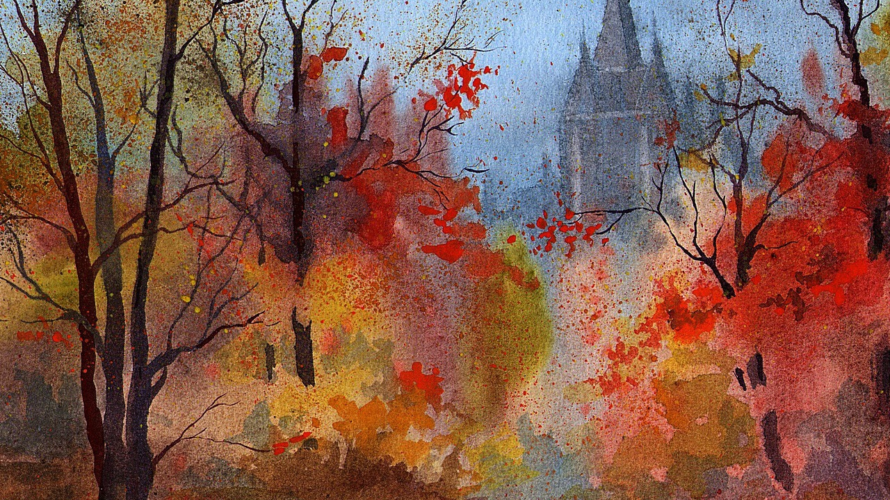 Яркие краски осени