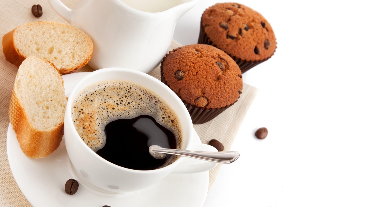 Выпечка и кофе