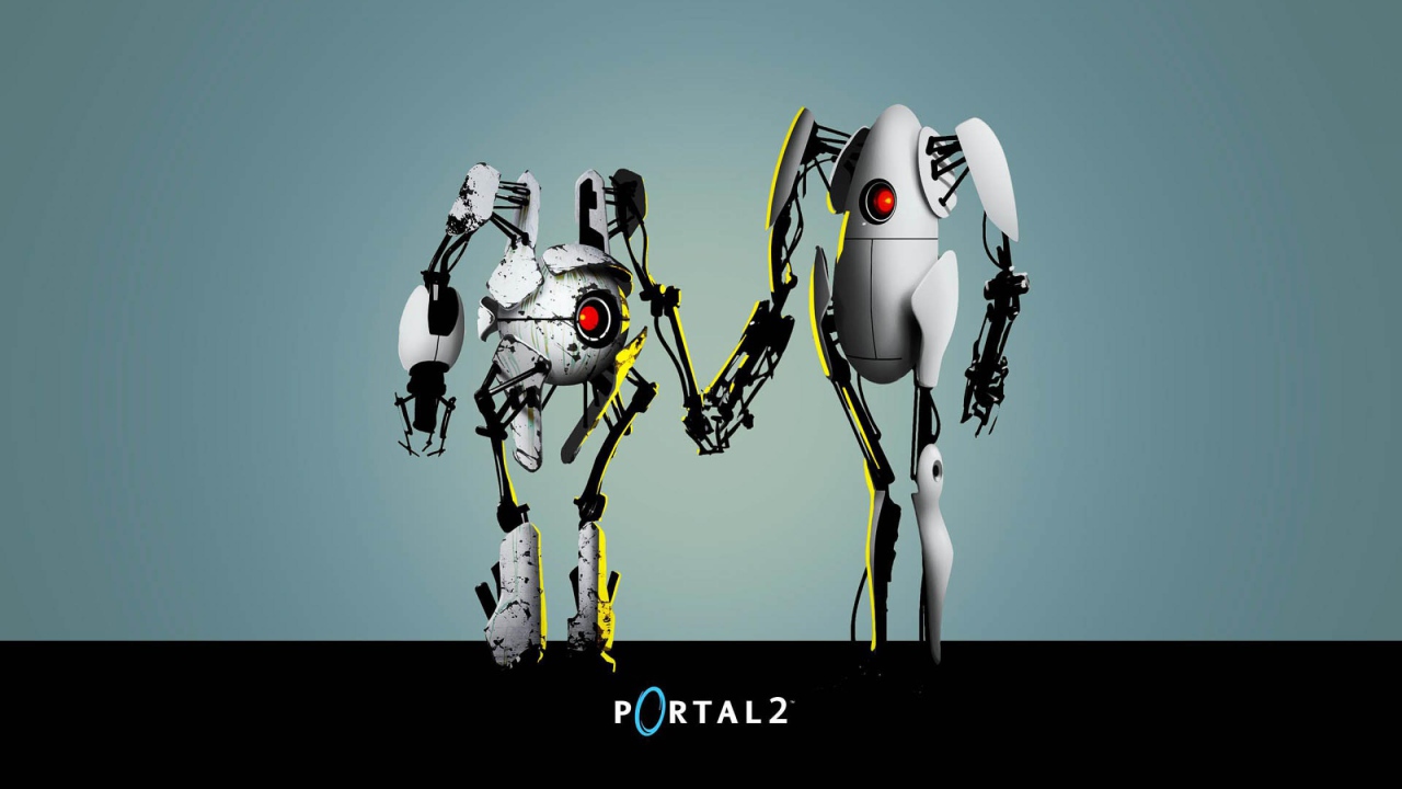 Герои игры Portal 2