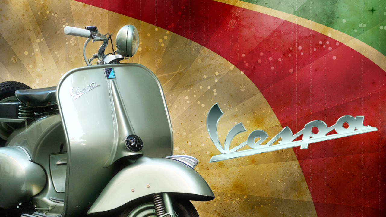 Vespa Винтажные обои