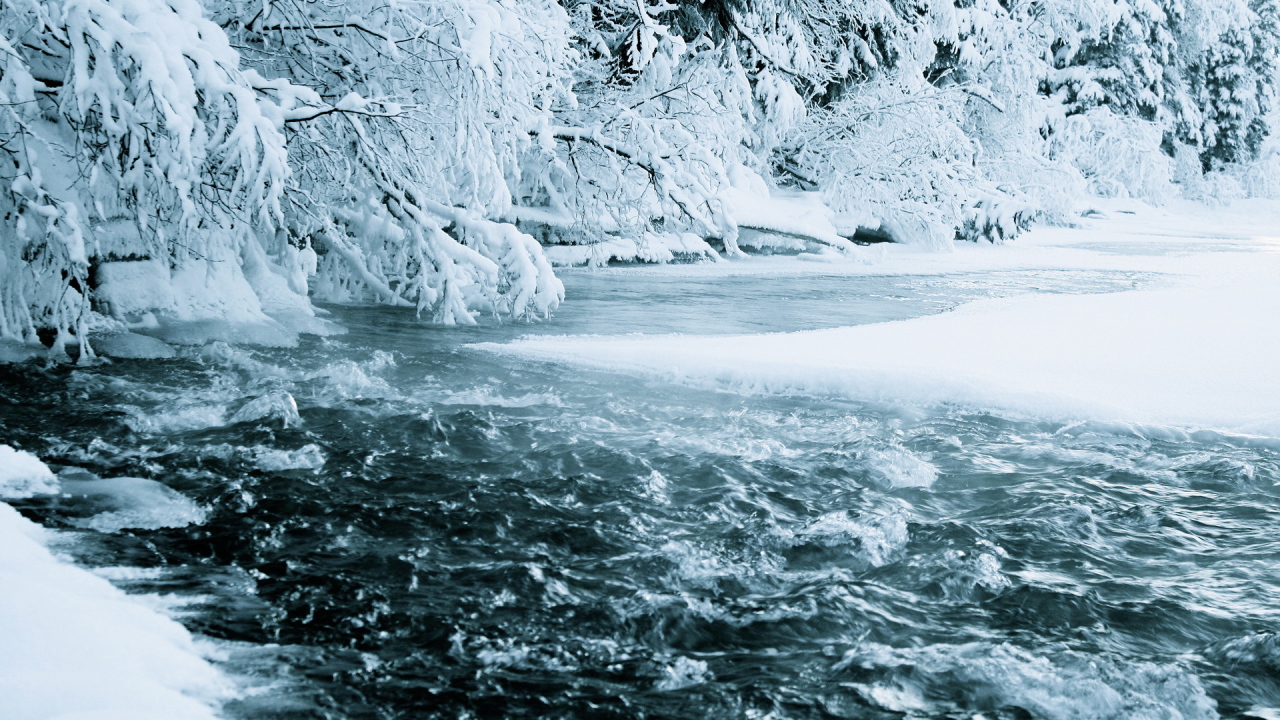 Зимняя река