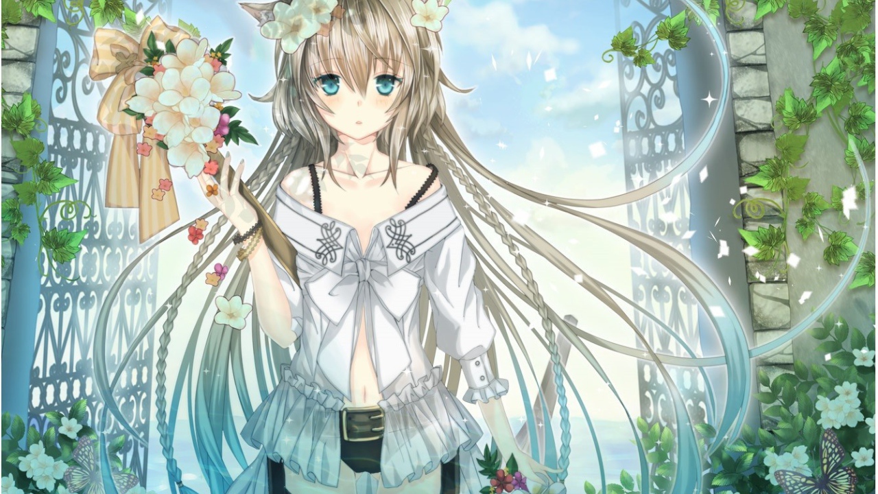 Аниме девушка Нозоми