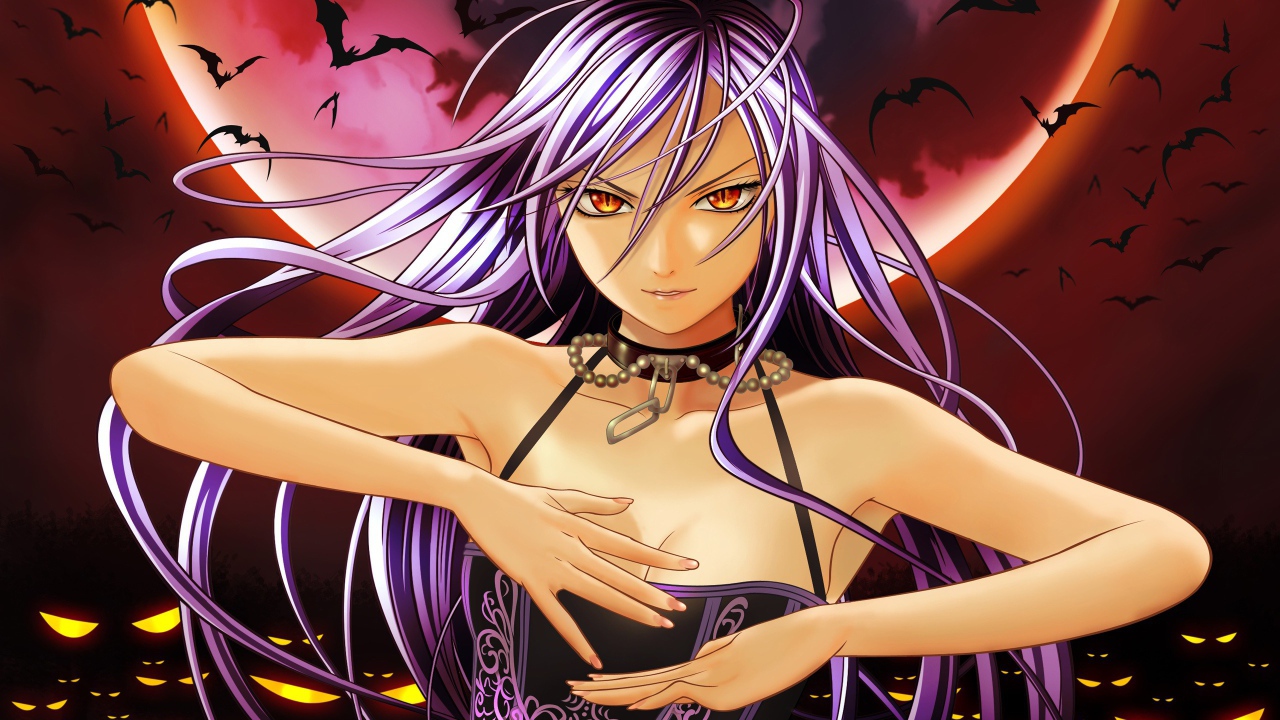 Девушка на луне