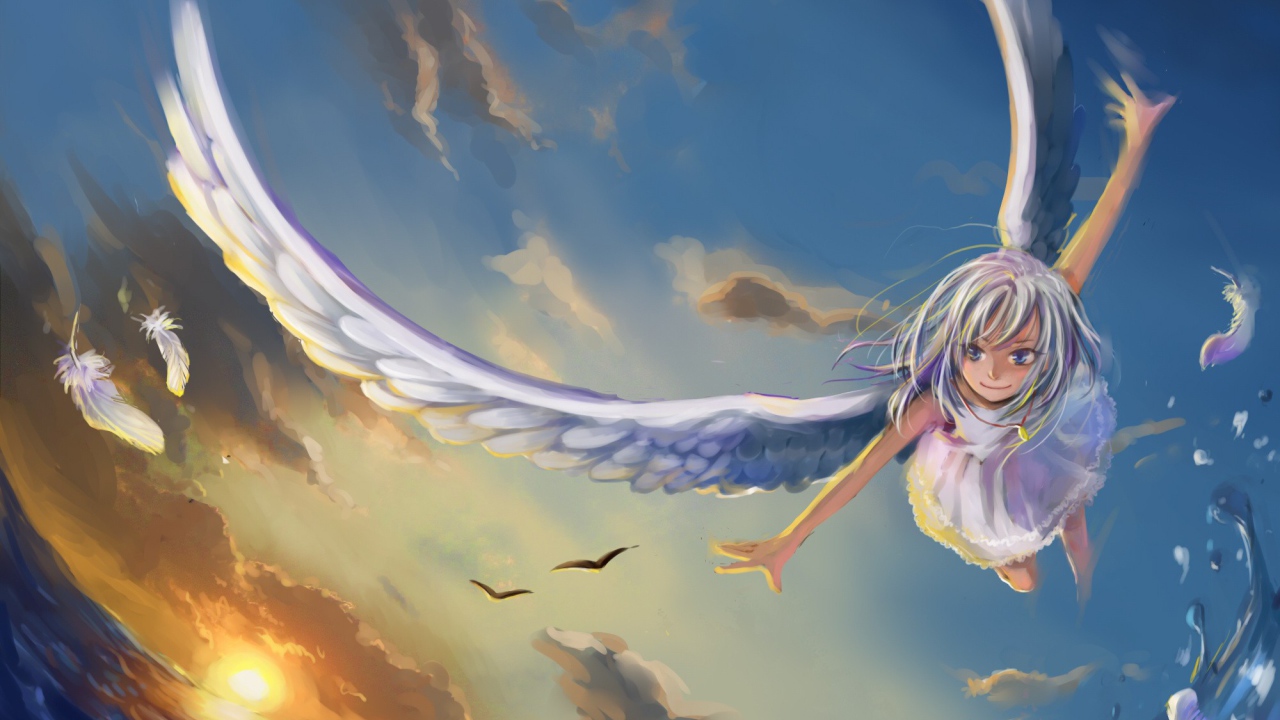 Девочка с крыльями