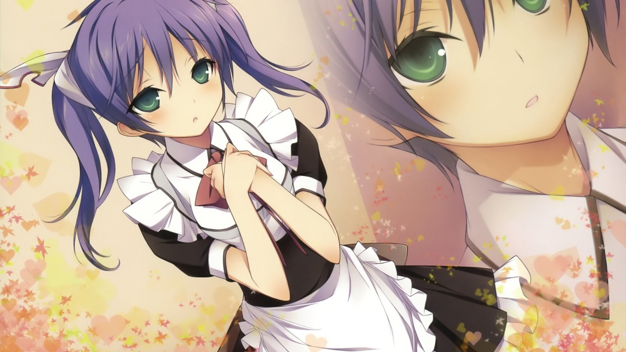 Девочка в школьном платье