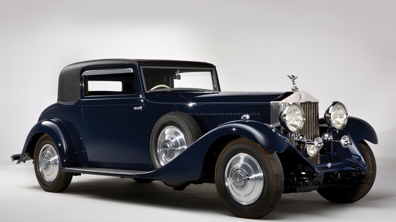Роллс Ройс синий