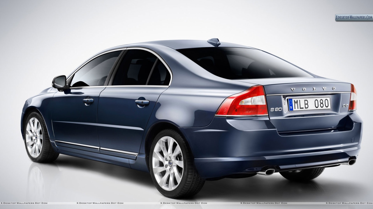 Потрясающий синий Volvo S80