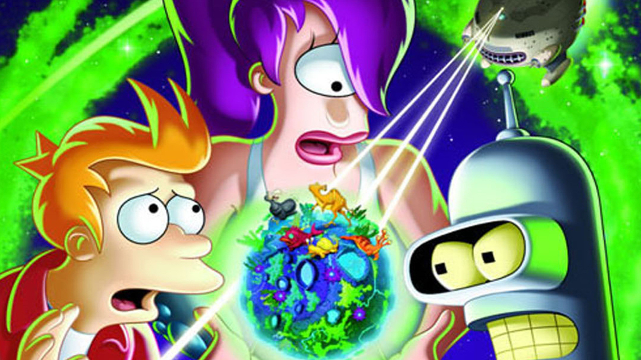 Мультфильм Футурама в зеленые дали