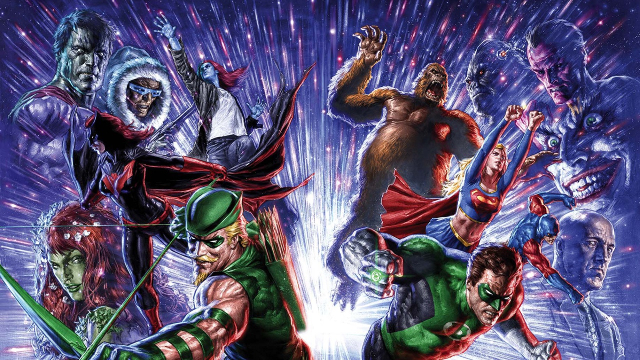 Лига Справедливости и злодеи