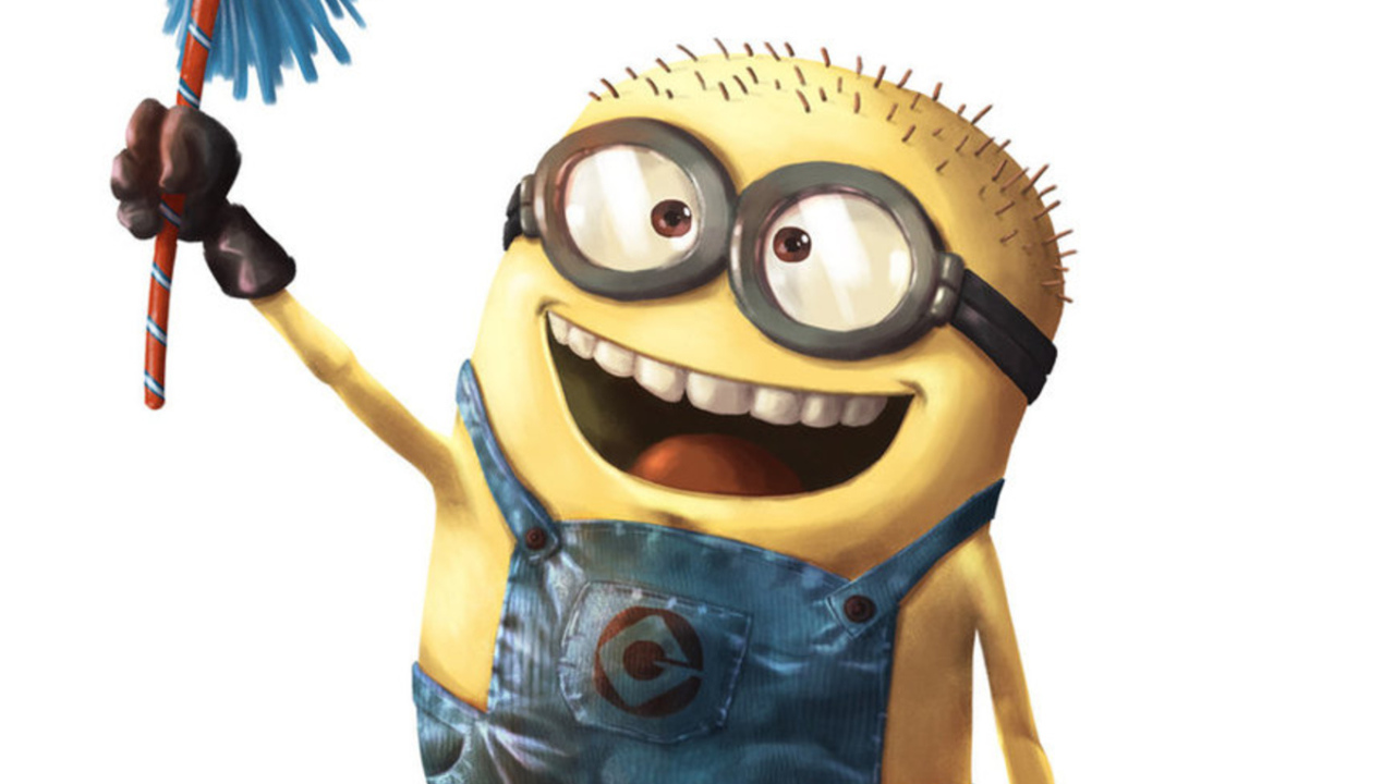 Глупый миньон из Мультфильмыа Миньоны
