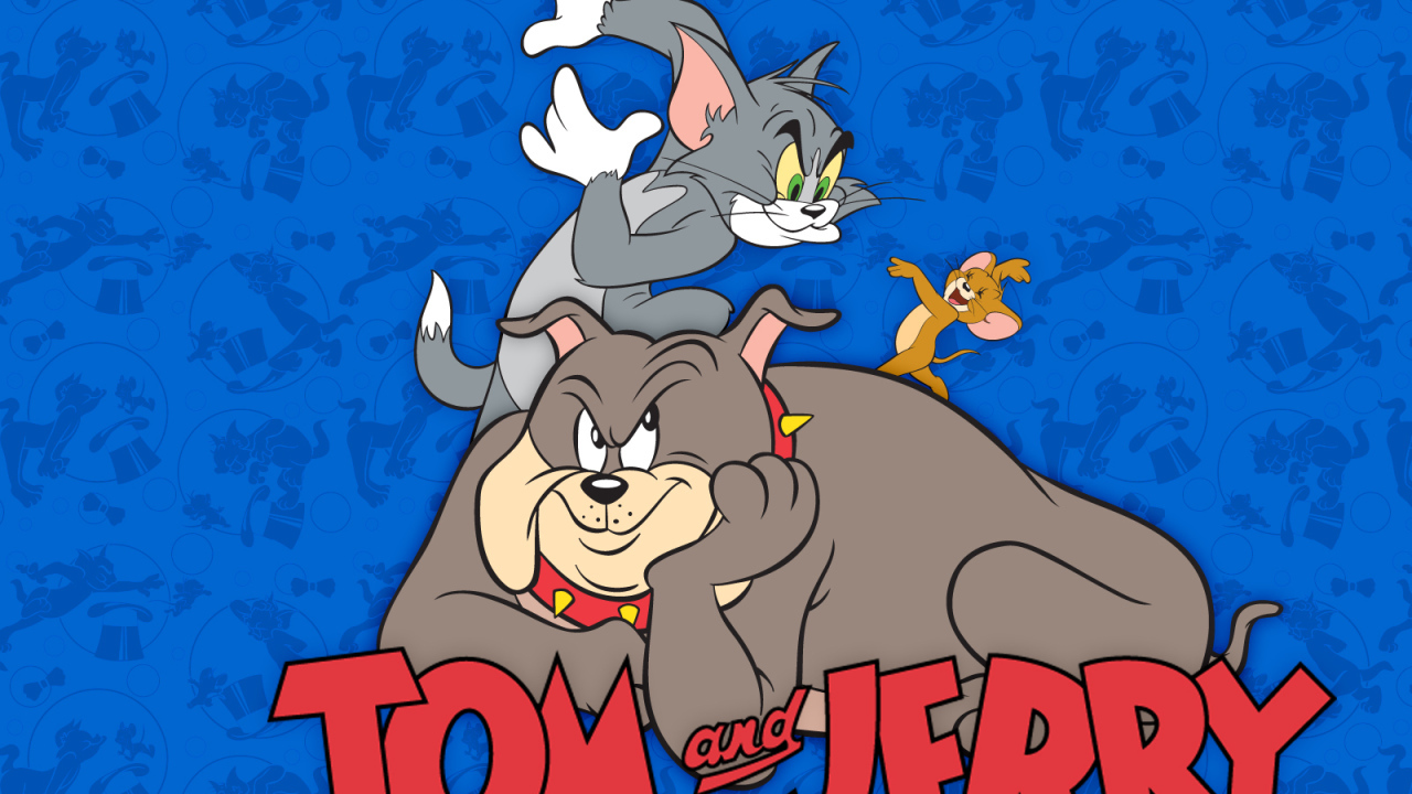 Том и Джерри и собака