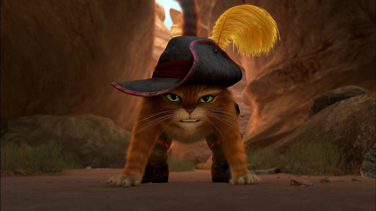 Мультфильм Дисней Кот в сапогах