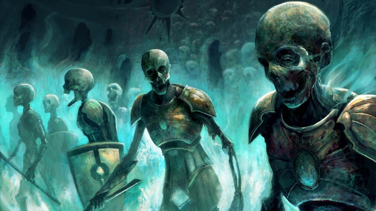 Воины скелеты