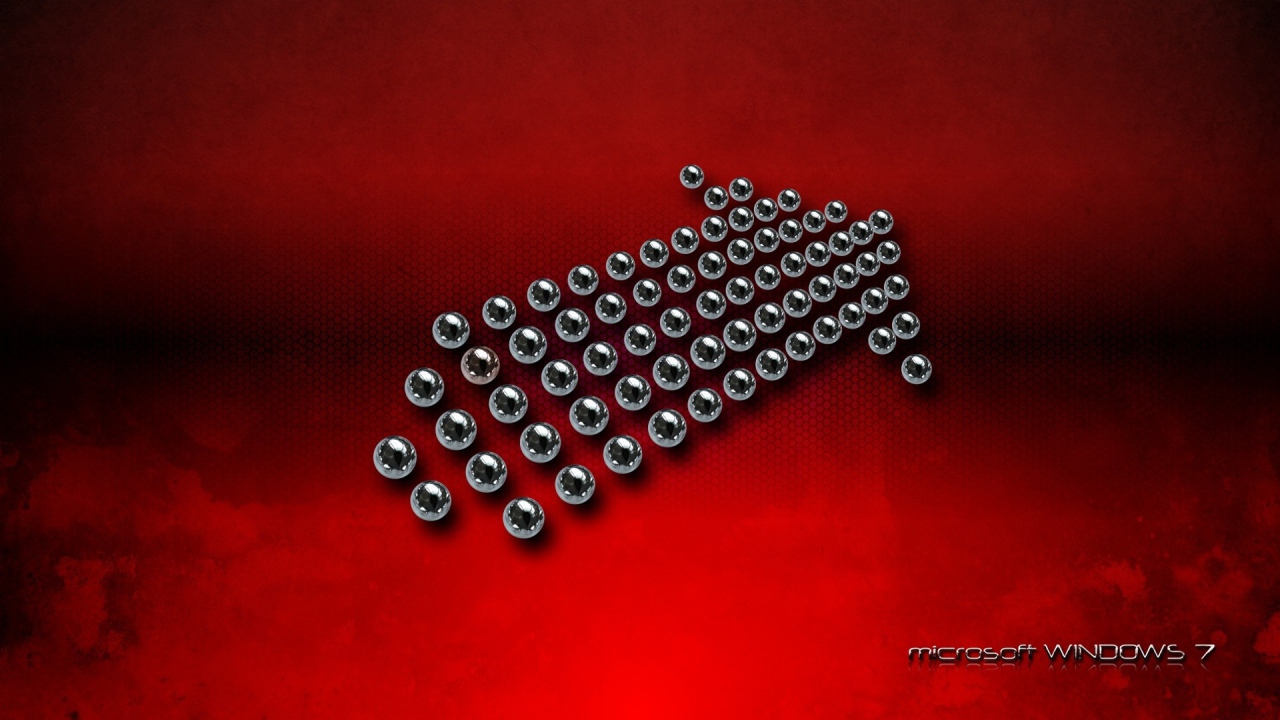 Стрелка из шариков