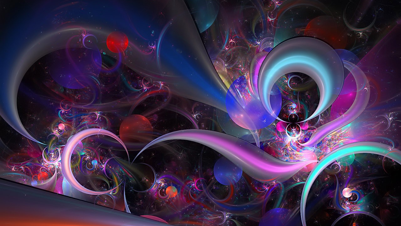 Абстракция с шариками