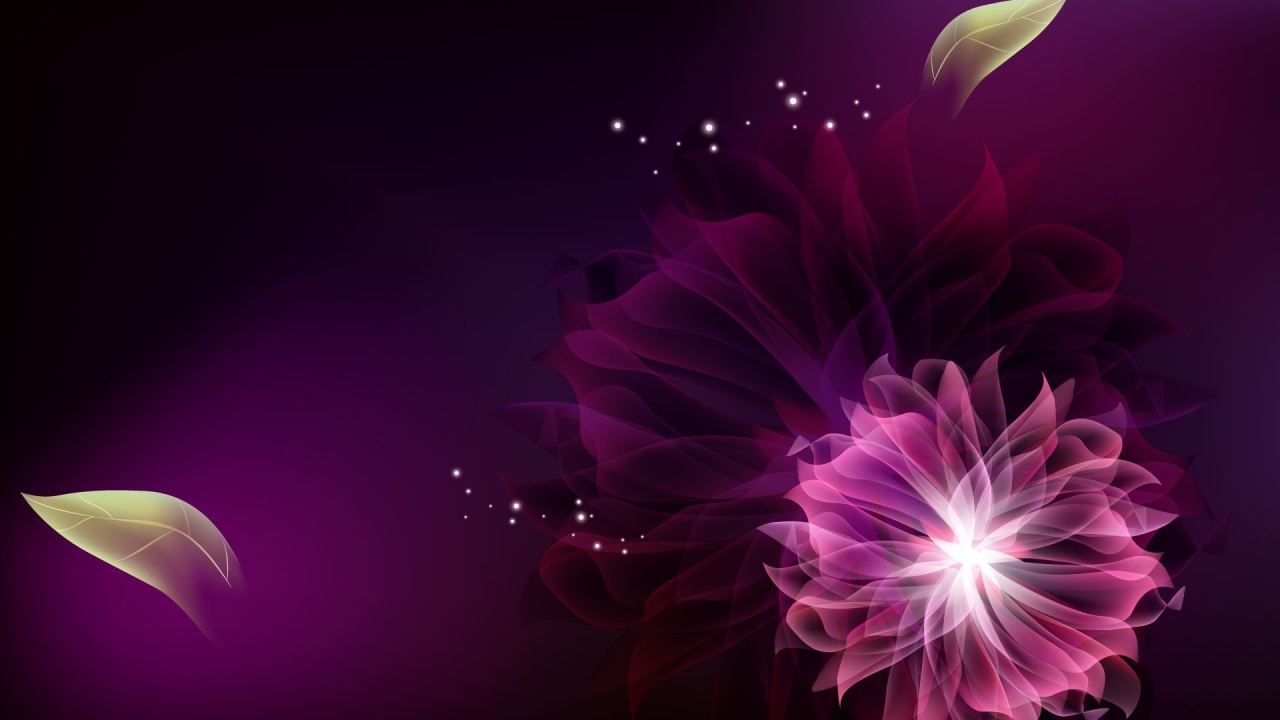 Фантазия с цветком