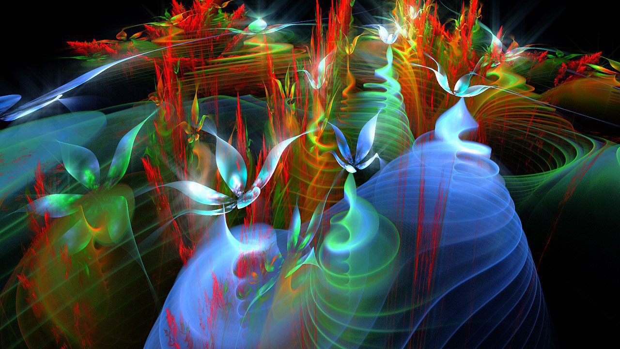 Абстракция с лепестками