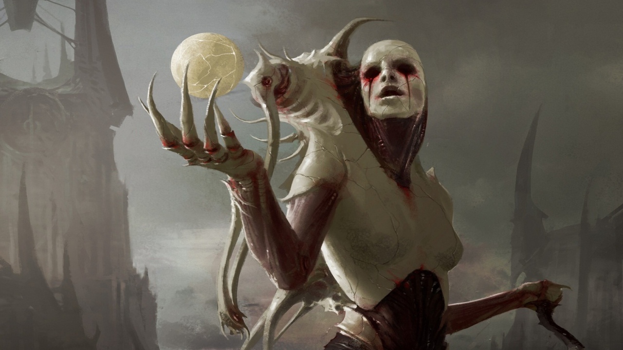 Монстр с длинными когтями