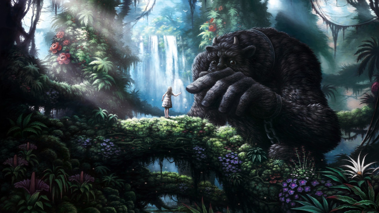 Дюймовочка и монстр