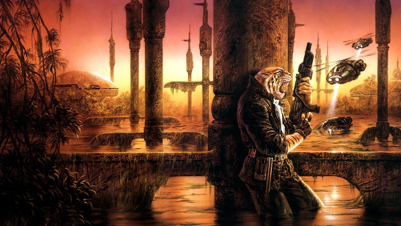 Воин с головой тигра