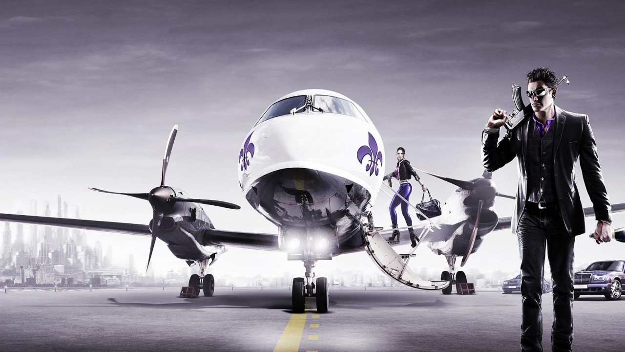 Герои игры Saints Row 3