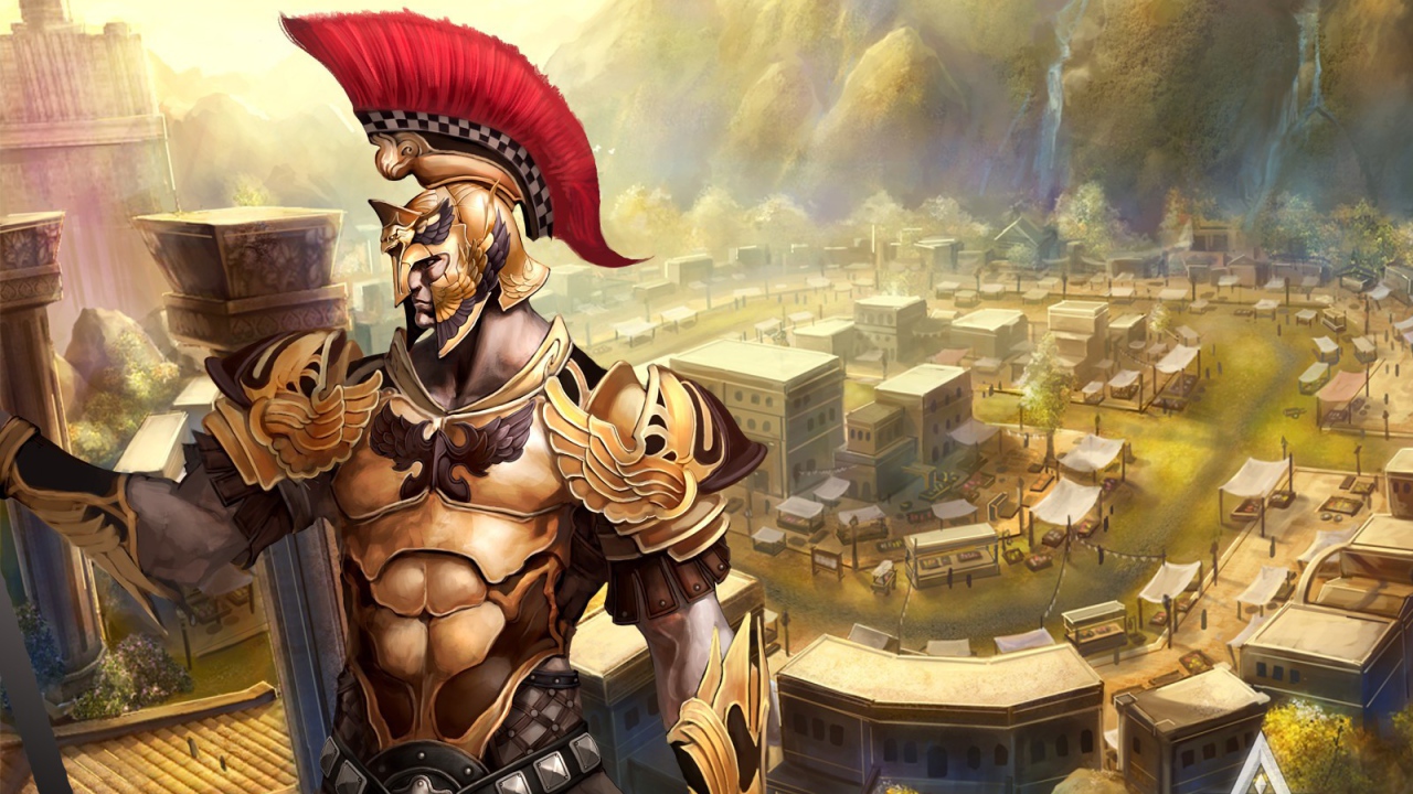 Римский воин из видео игры