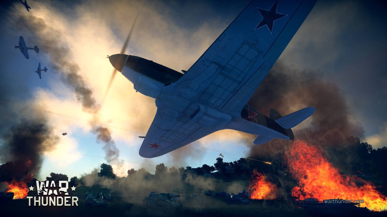 War Thunder все в огне