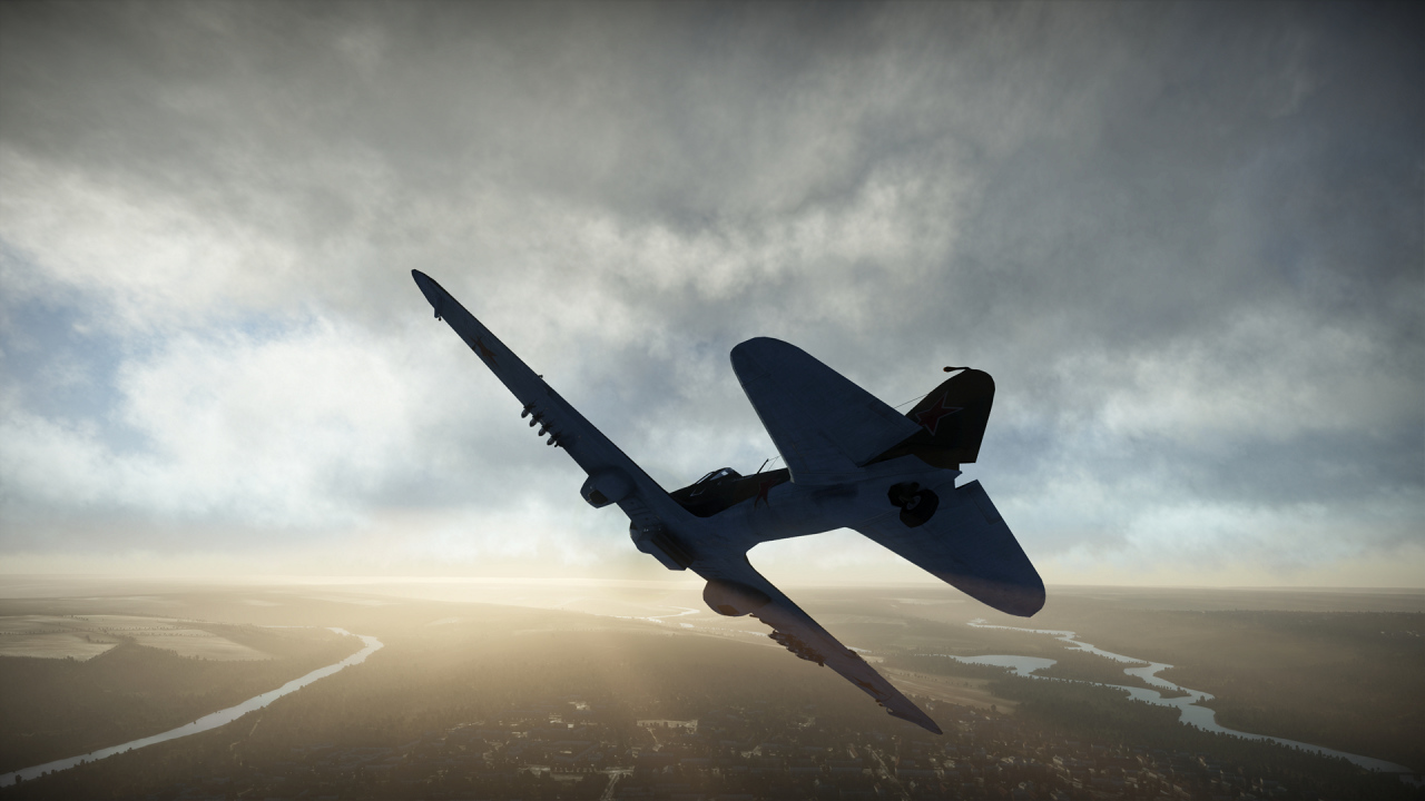 War Thunder истребитель патрулирует