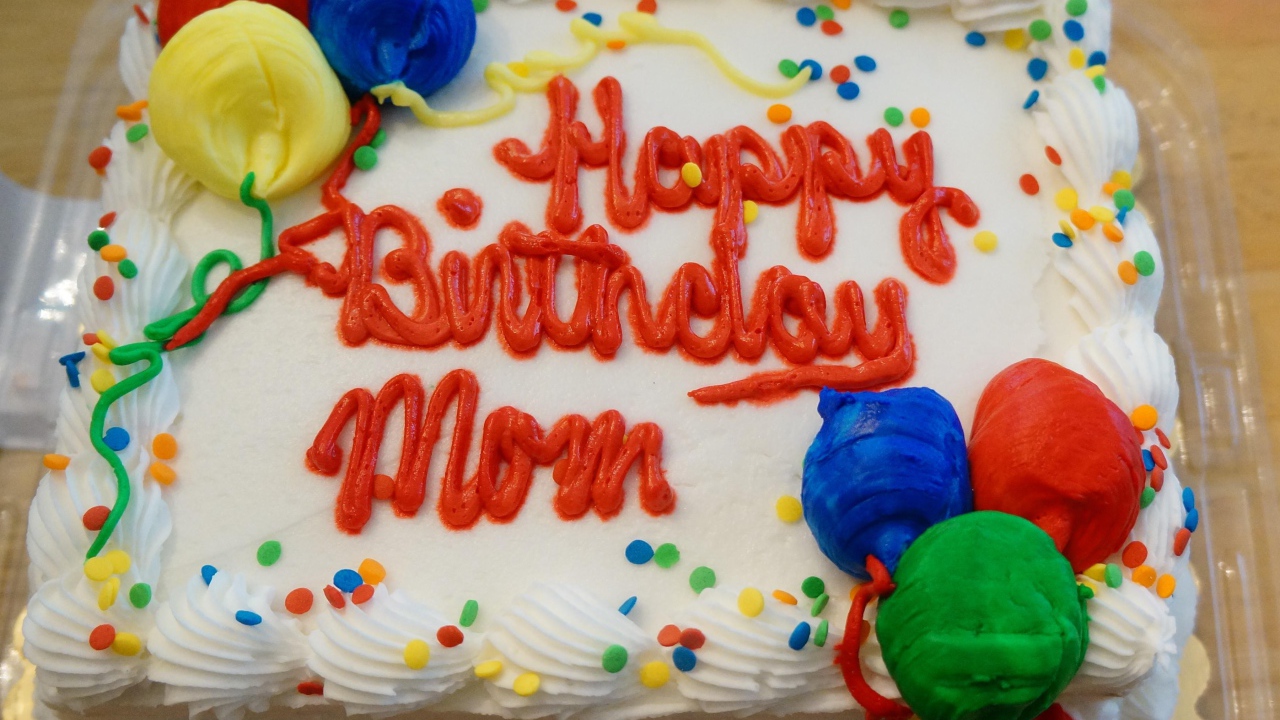 Торт маме на день рождения