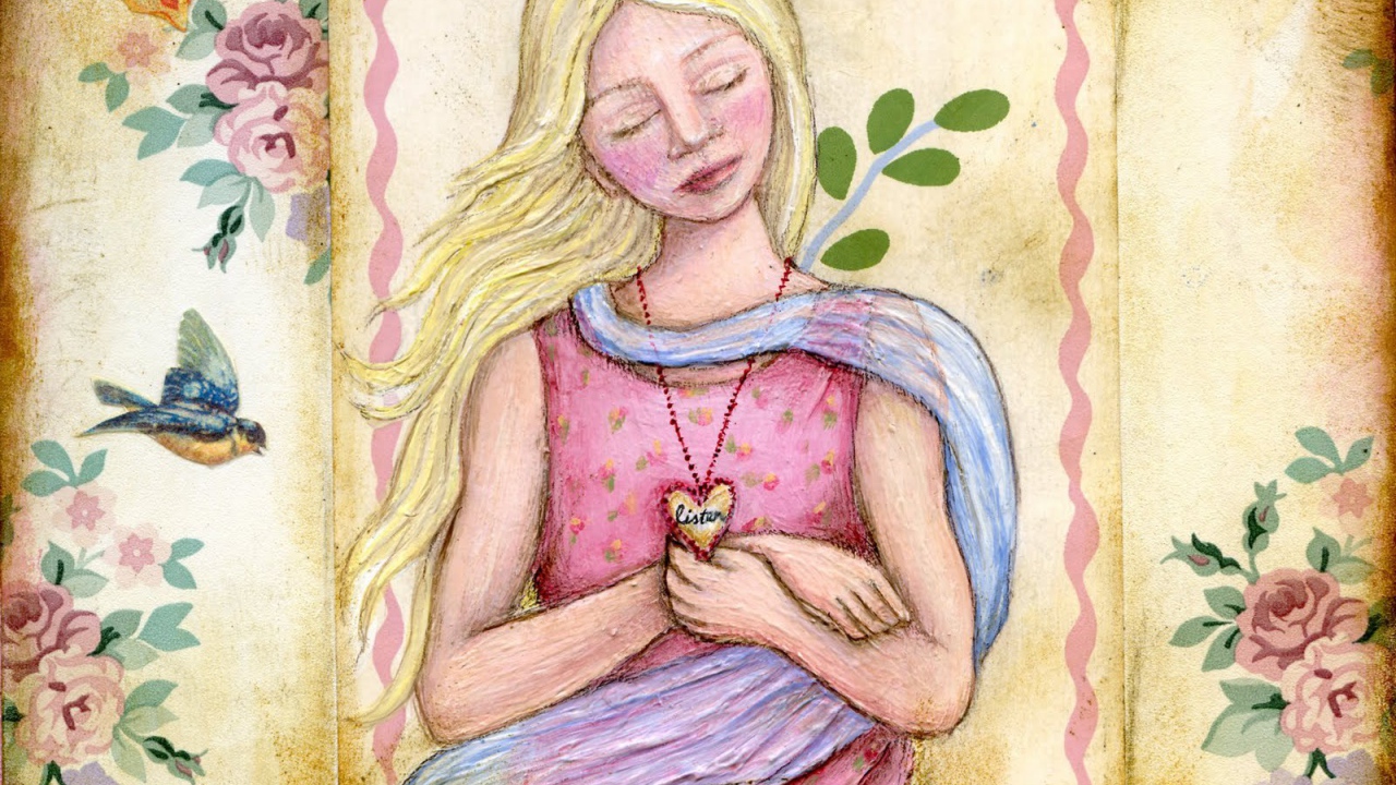 Принцесса с сердечком на день рождения