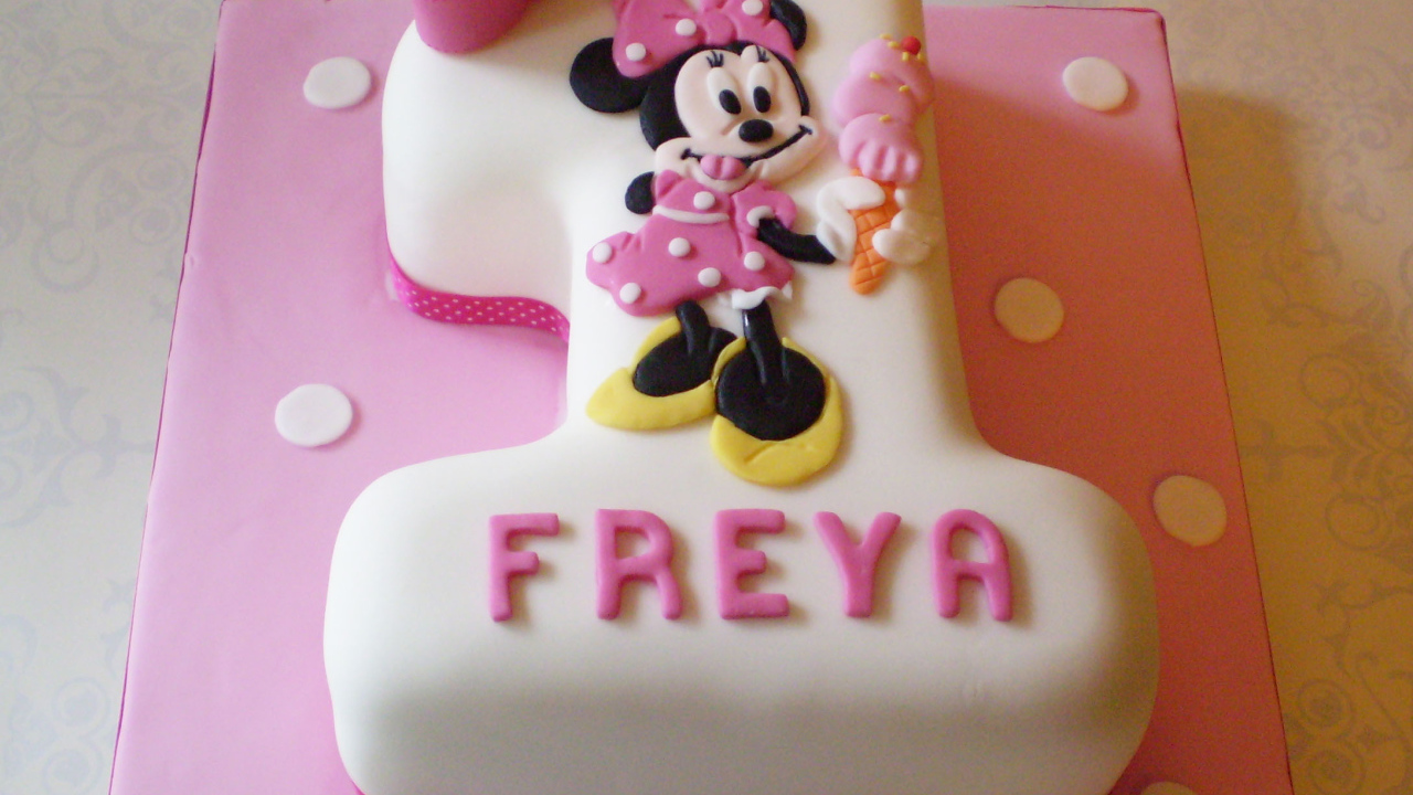 Мини маус торт на день рождения