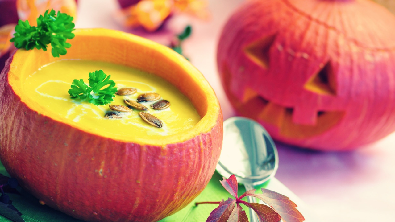 Хэллоуин суп