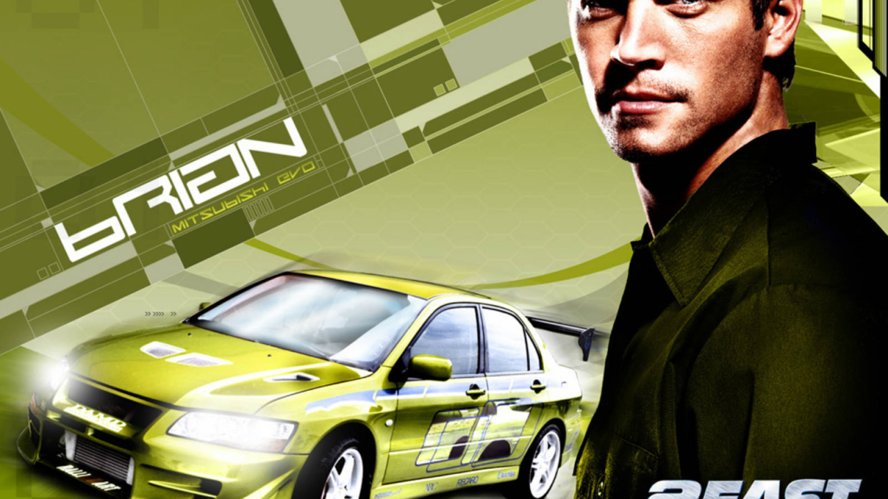 2 Fast 2 Furious Пол Уокер