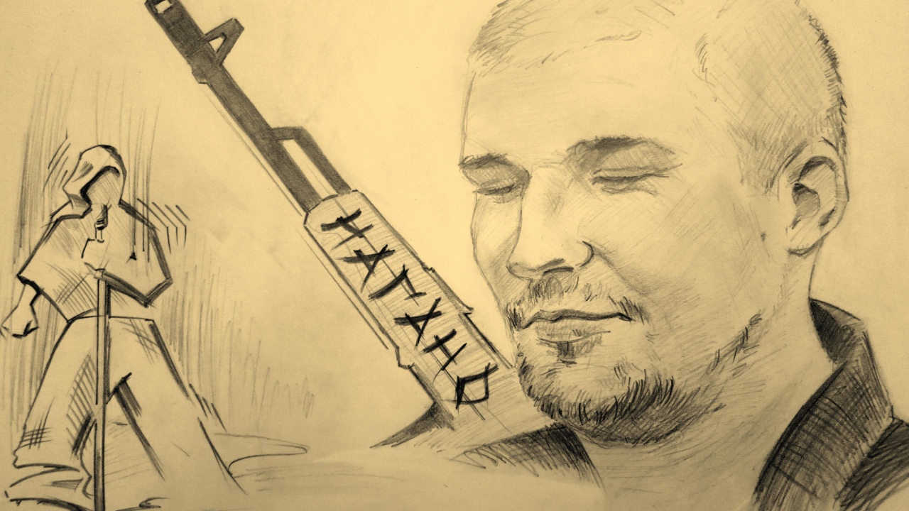 Баста удивительный рисунок