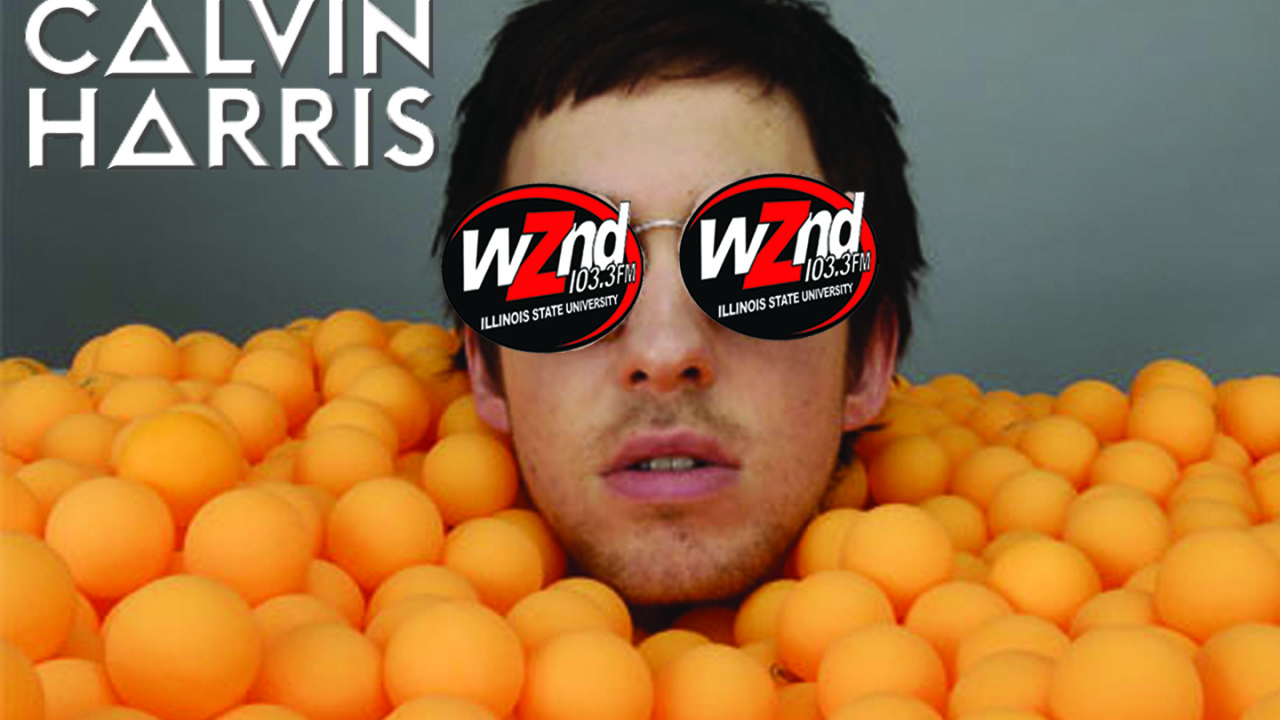 Calvin Harris среди апельсин