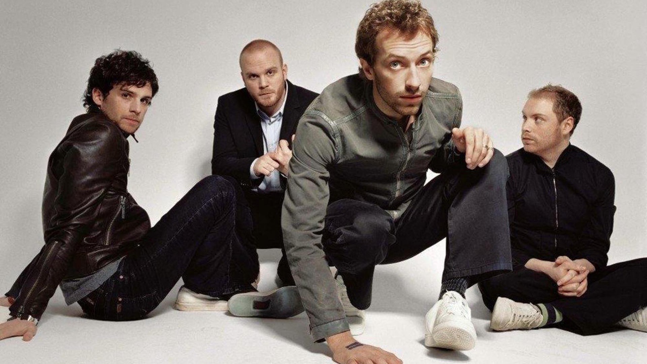 Coldplay все сидя