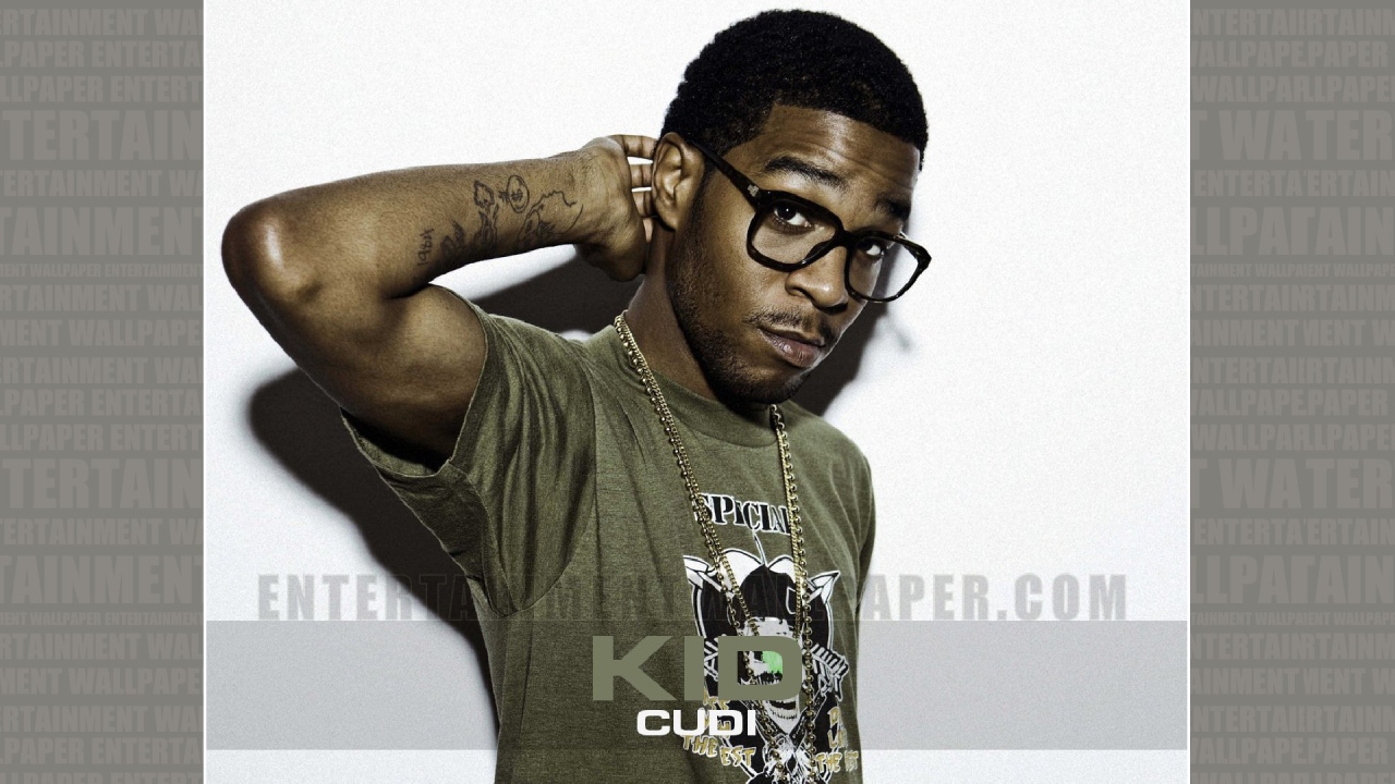 Kid Cudi позируют для фотографий