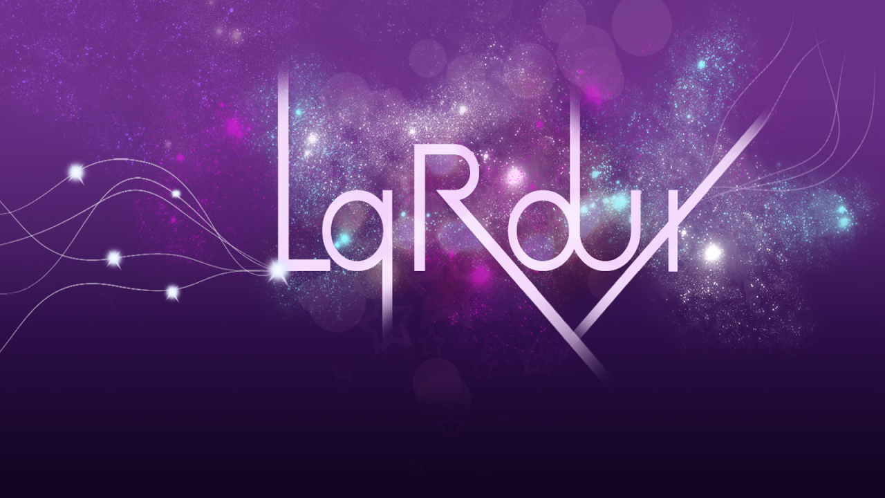 La Roux фиолетовая картина