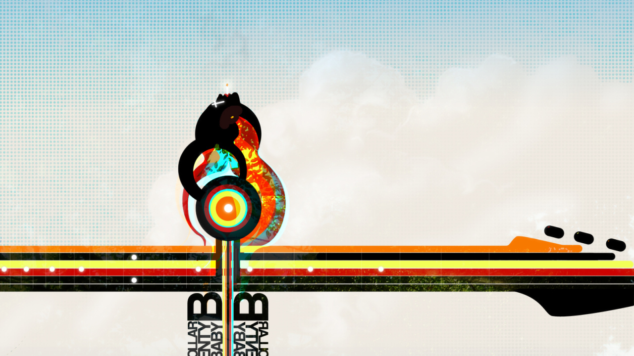 Часть гитары