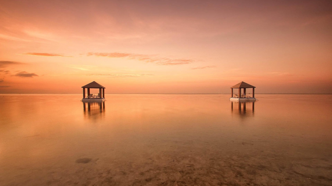 Розовый закат