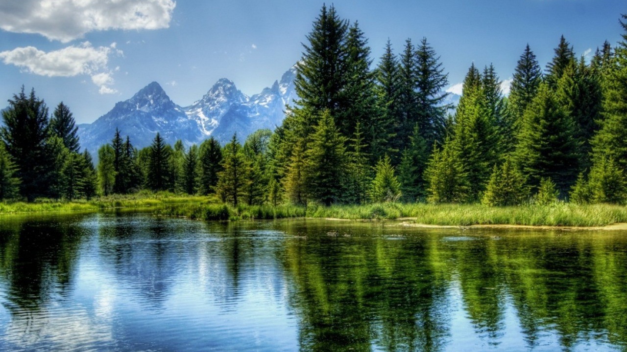 Зеркало в горах