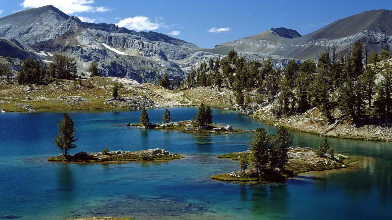 Горное озеро в Орегоне